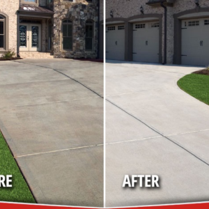 Driveway Pressure Washing